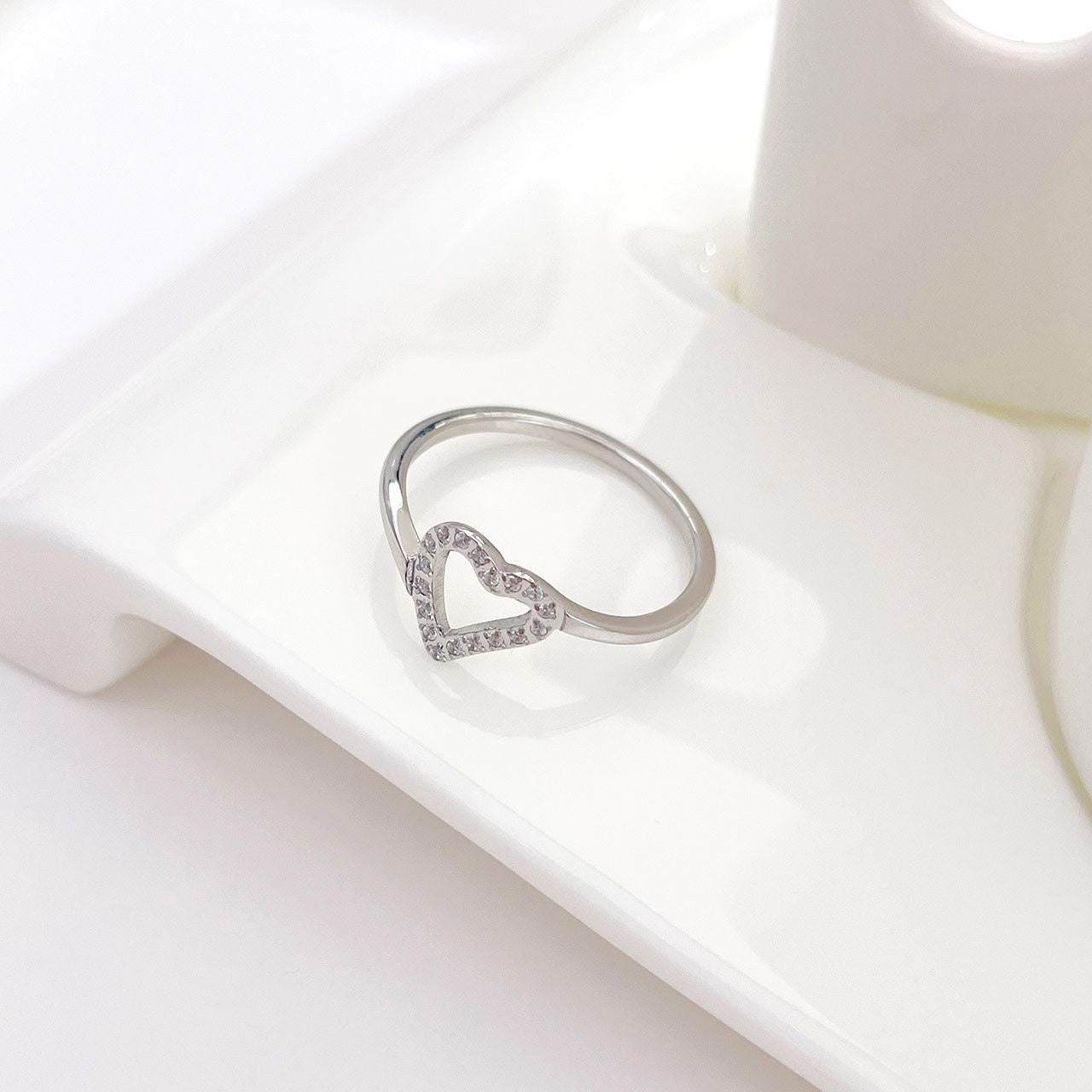 Inel Silver Heart - RAFINI