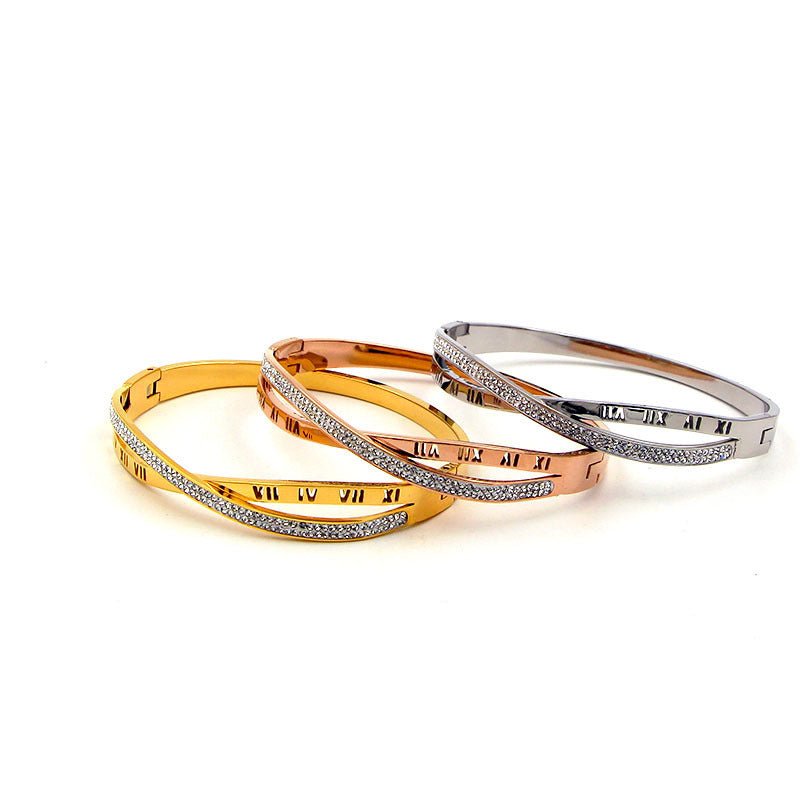 Bratara GleamX cu Cifre Romane - RAFINI