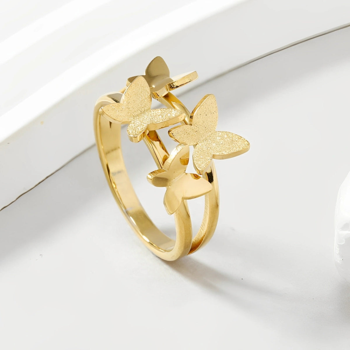 Inel - Gold Butterfly - RAFINI