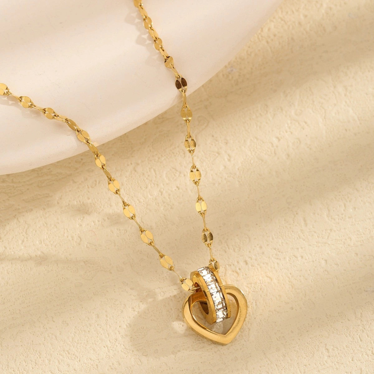 Lantisor – Heart Loop gold - RAFINI