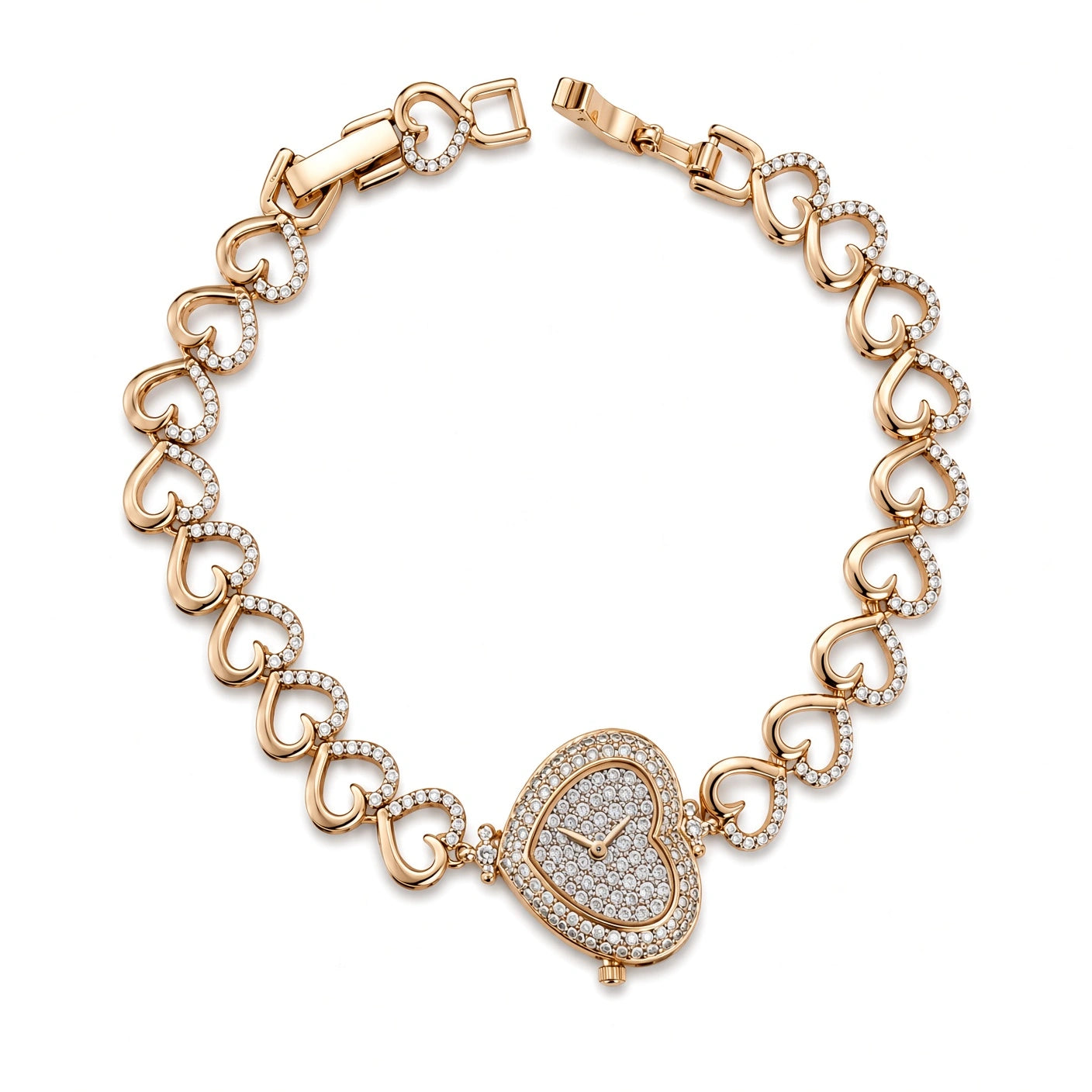 Bratara - Rose Heart Gold