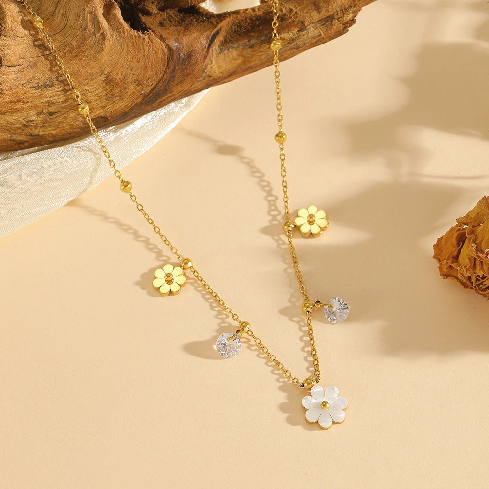 Colier - Golden Petals