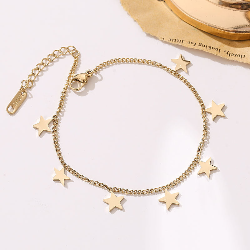 Bratara Full Stars - Gold