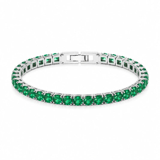 Bratara Tennis 4mm - Verde