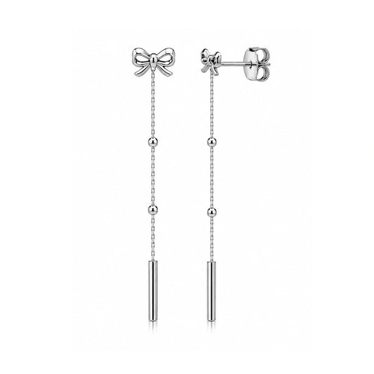 Cercei Lungi - Silver Bow
