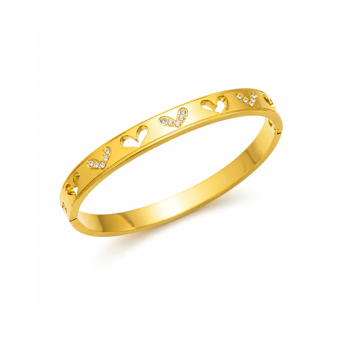 Bratara - Golden Hearts