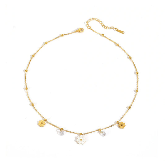 Colier - Golden Petals