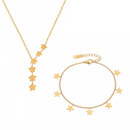 Set Full Stars Gold