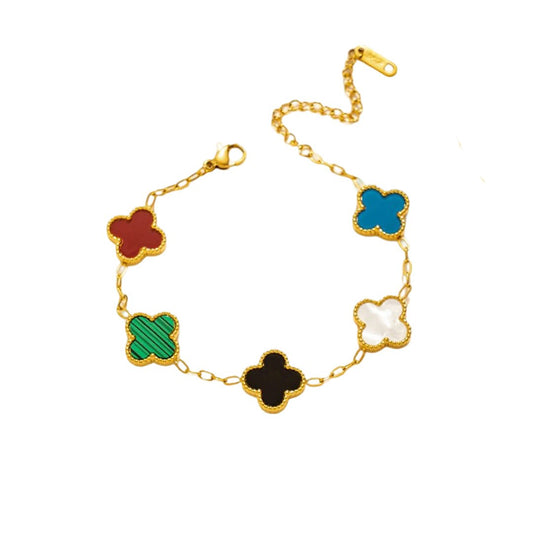 Bratara Clover - Rainbow - RAFINI