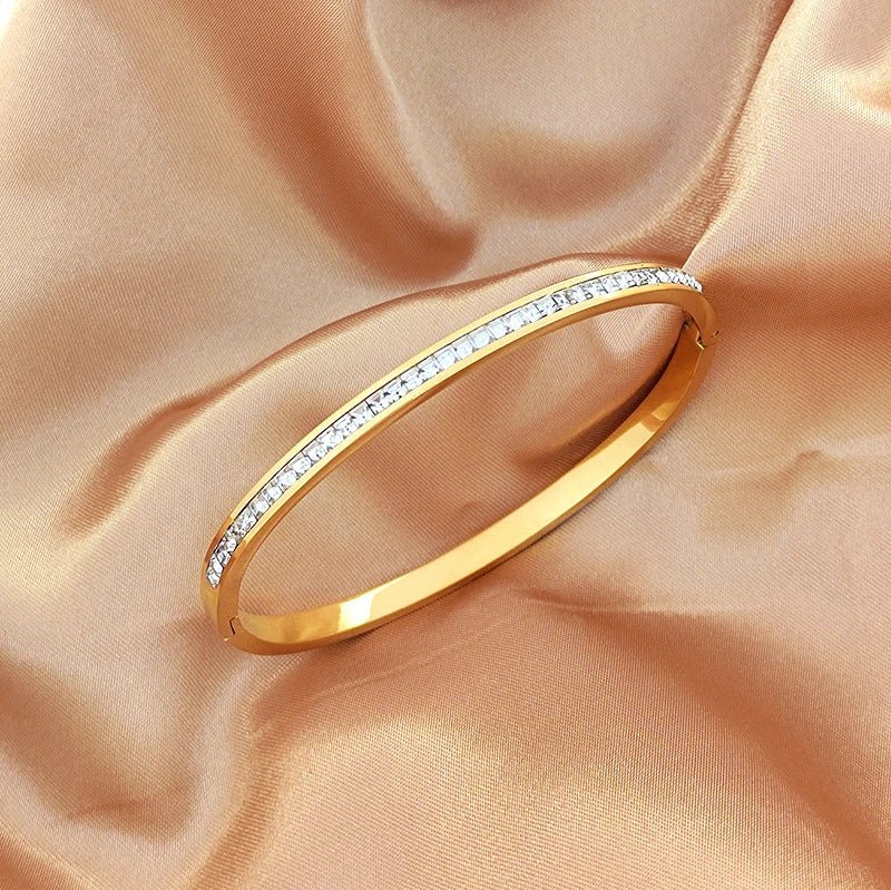 Bratara Love Diamonds - Gold - RAFINI