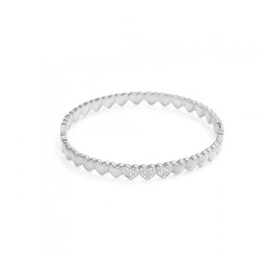 Bratara - Triple Heart Silver