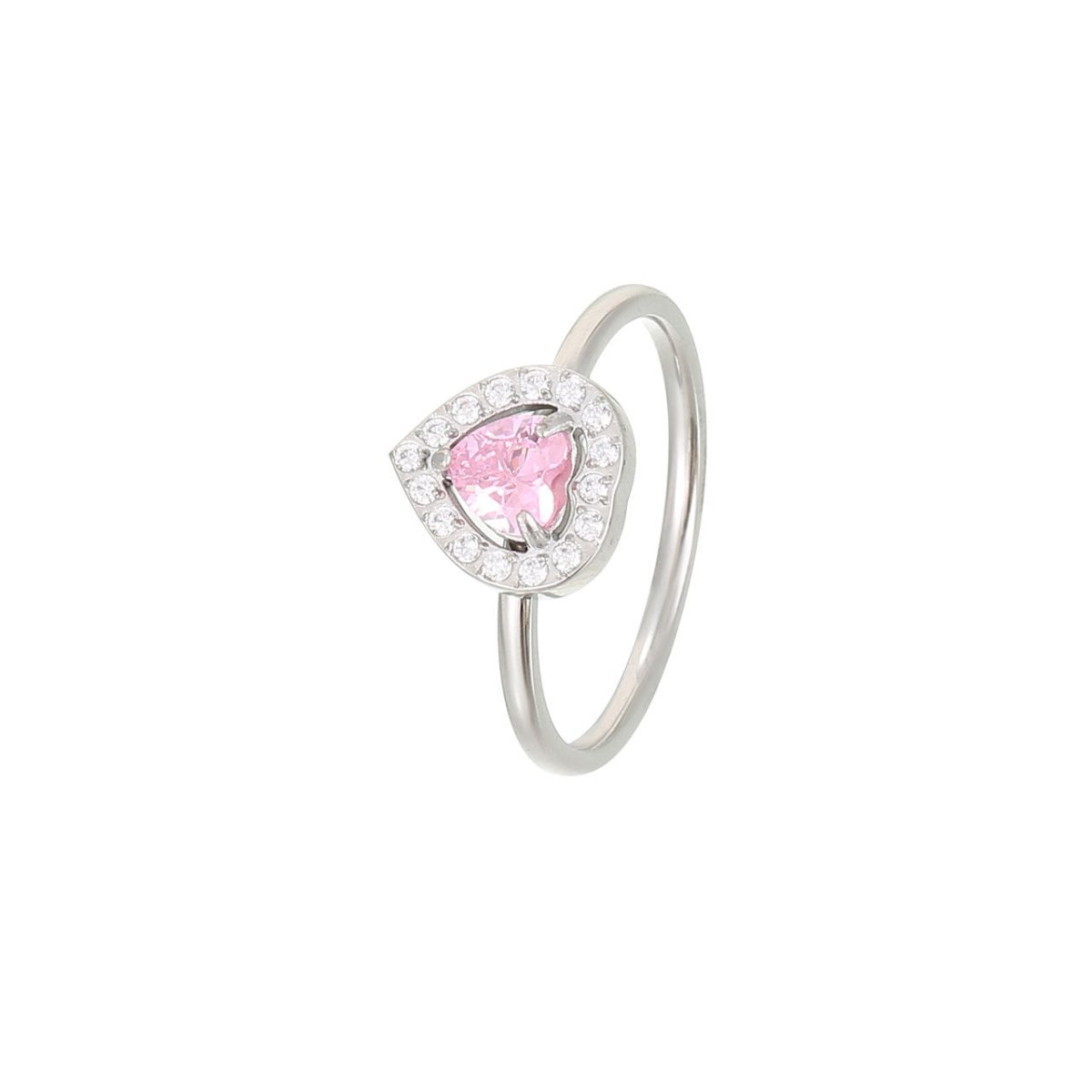 Inel Pink Heart - RAFINI