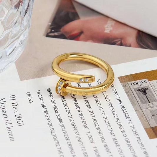 Inel Tip Cui - Gold - RAFINI