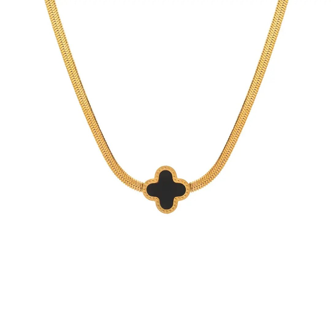 Lantisor Royal Clover - Negru - RAFINI