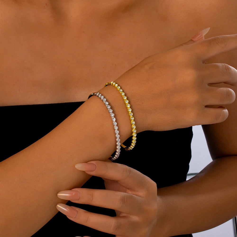 Bratara - Glam Circle Gold