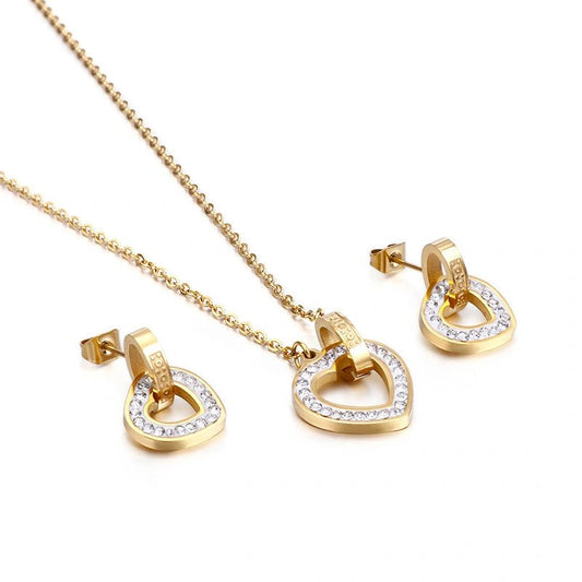 Set Golden Heart Glow - RAFINI