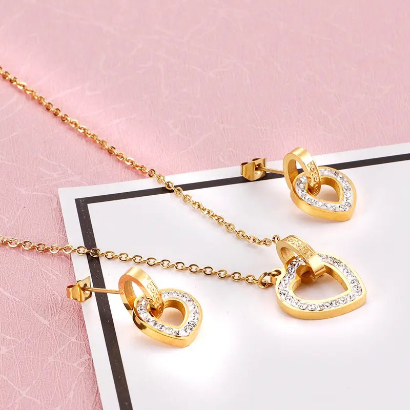 Set Golden Heart Glow - RAFINI