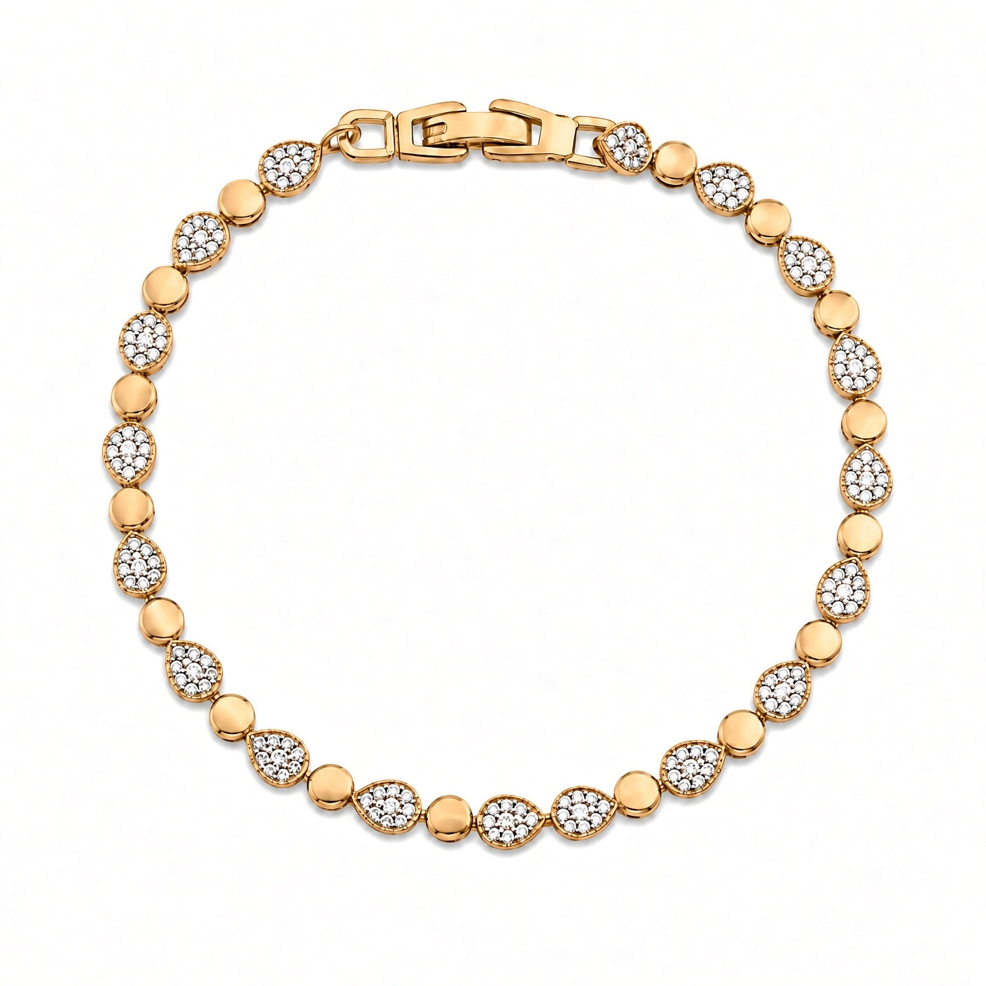 Bratara - Droplet Rose Gold