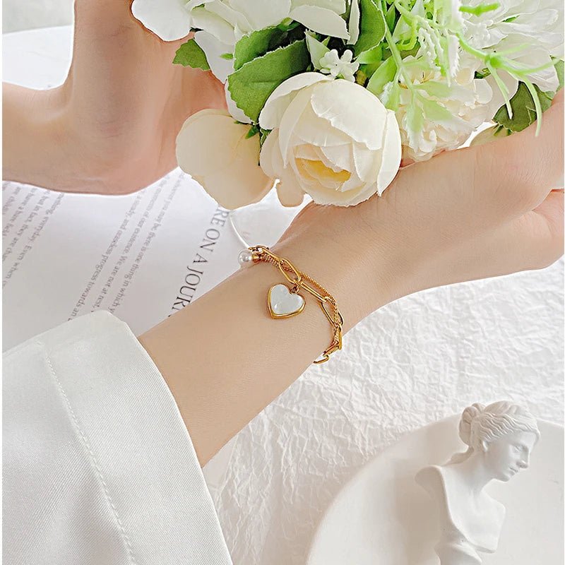 Bratara Gold - Heart - RAFINI